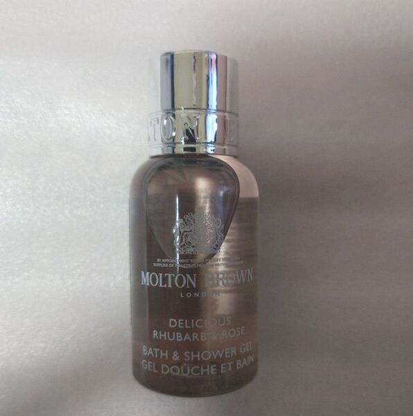 新品 MOLTON BROWN モルトンブラウンデリシャス ルバーブ&ローズ コレクション バス&シャワージェル 30ml