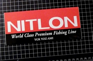 YGK ヨツアミ　NITLON ニトロン　ステッカー　ダイニーマ　XBRAID ジギング　アシストフック　ダイニーマ　ジギング　釣糸 jigging