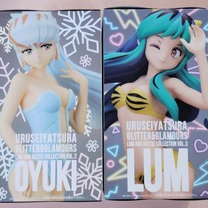 【2種類セット】うる星やつらGLITTER & GLAMOURSLUM and Bestie Collection ラム、おユキ