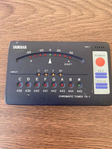 YAMAHA クロマチックチューナー TD-1