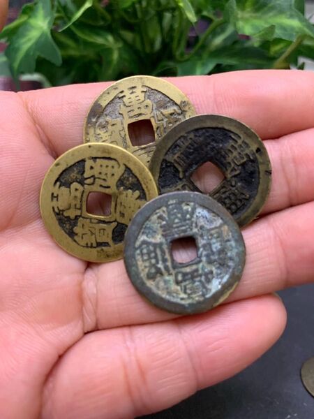 穴銭 古銭 渡来銭 中国古銭 萬通宝