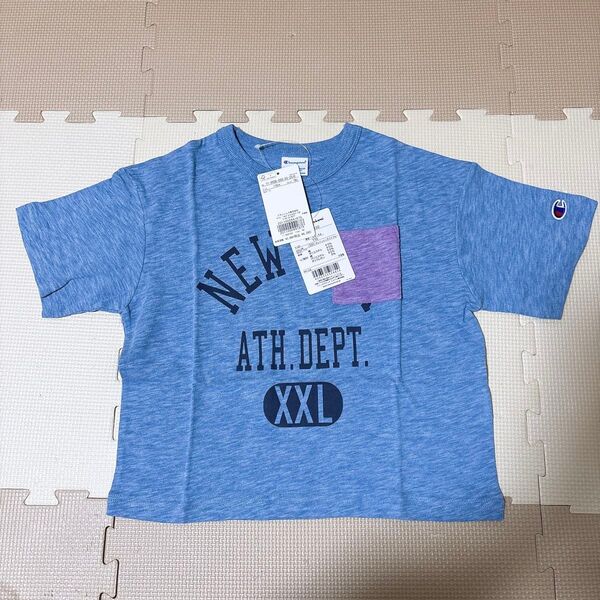 新品 タグ付き ブランシェス チャンピオン 半袖Tシャツ 110cm