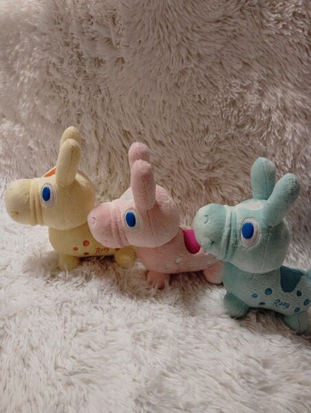RODY/ベビーカラーぬいぐるみ【3種・3個セット】