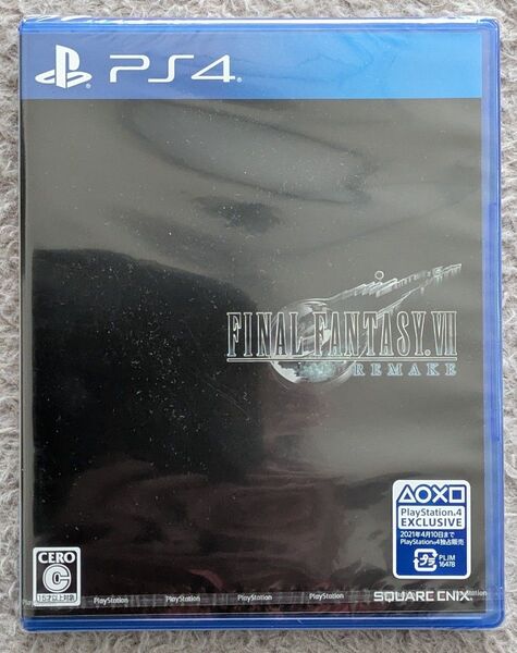 PS4 ソフト ファイナルファンタジーVII リメイク 新品未開封