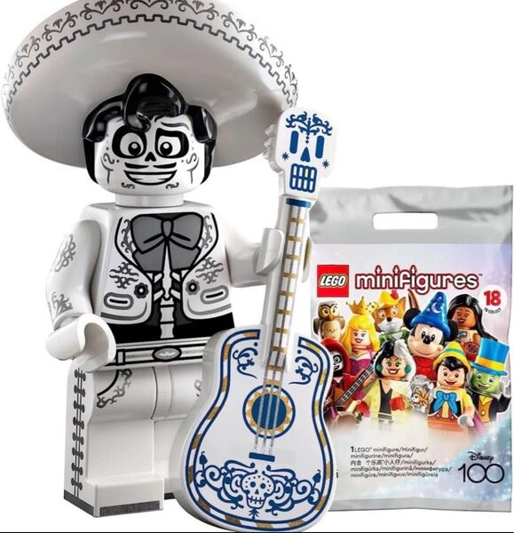 新品 レゴ 71038 ミニフィグ シリーズ ディズニー100 エルネスト・デラクルス - リメンバー・ミー ミニフィギュア
