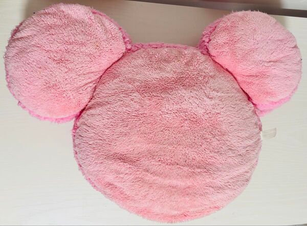 【最終値下げ】ディズニー ミッキー クッション マカロン ピンク ディズニーランド ディズニーシー ミッキーマウス