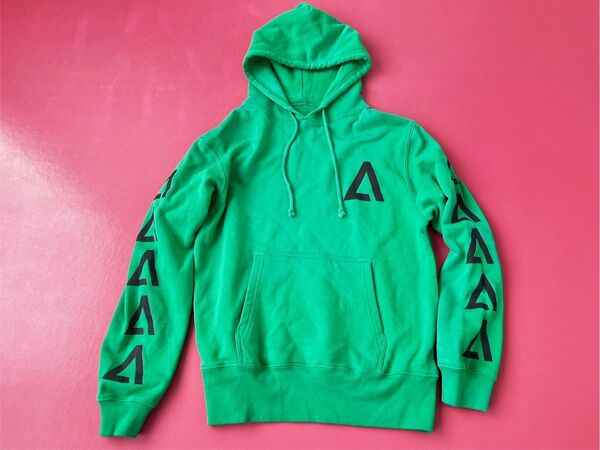 DRT フーディパーカー モードA/HOODIE mode-A ARTEX Sサイズ Bright Green/Black