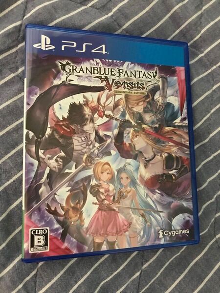 グランブルーファンタジーヴァーサス ps4 ソフト 美品 グラブル