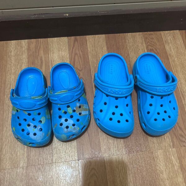 クロックス サンダル crocs 18cm 16cm セット