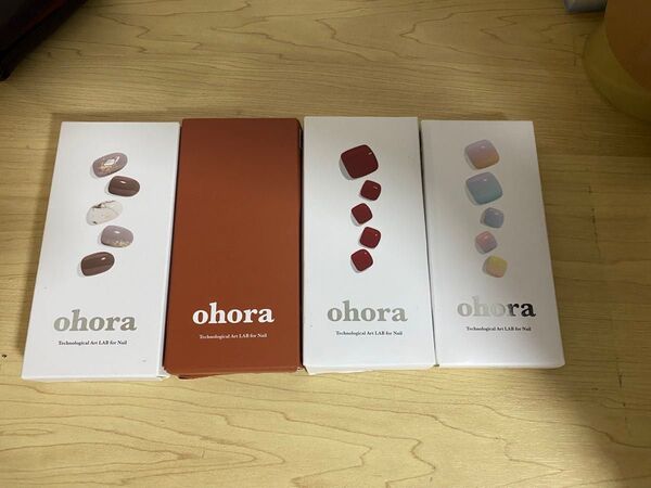 使用後の残り分】ohora ジェルネイルシール セット