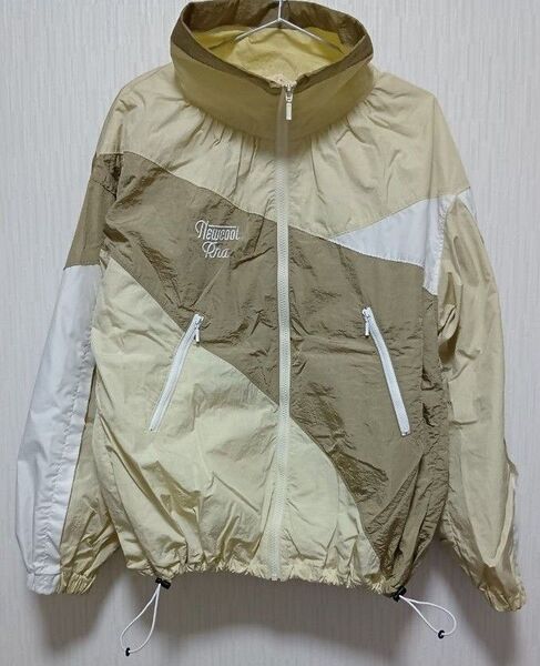 RNA クリームイエロー used風 ナイロン ブルゾン ジャンパー