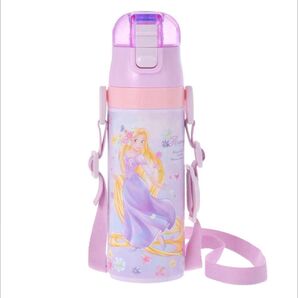 新品未使用 Disney Store ディズニーストア プリンセス ラプンツェル ステンレス水筒 470ml ストラップ付き