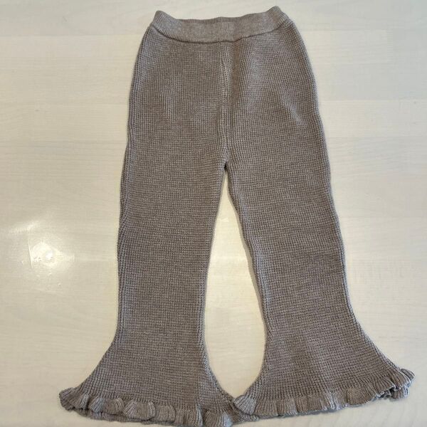 ニットフレアパンツ 子供服 韓国 120cm