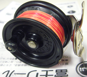 Fuji・20型/黒■富士工業製片軸受式釣糸捲具