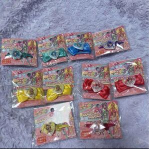 ブルーグリーン スタートゥインクルプリキュア ヘアゴム 10点セット