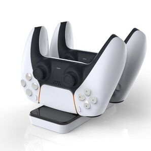 【新品】DOBE PS5コントローラー充電スタンド/指示ランプ/2台同時充電