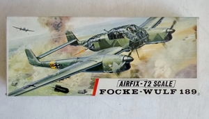 ○AIRFIXエアフィックス／フォッケ-ウルフ189 (1/72) タイプ３ボックス