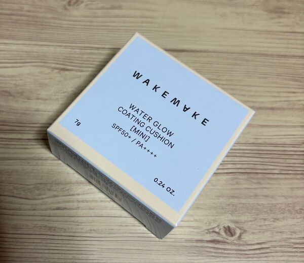 WAKEMAKE ウェイクメイク ウォーターグロウコーティング クッションファンデーション mini ミニサイズ 7g 21バニラ