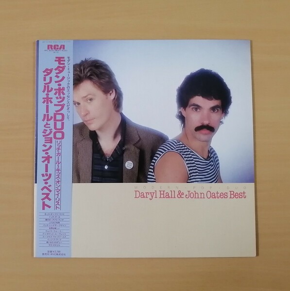 モダン・ポップDUO　ダリル・ ホールとジョン・オーツ・ベスト　LP レコード