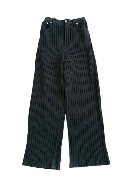 Balenciaga バレンシアガ ニット ワイドパンツ ブラック
