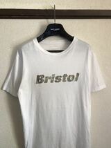 【即決】【送料最安360円】 FCRB f.c real bristol エフシーレアルブリストル SOPHNET ソフネット BRISTOL LOGO TEE Tシャツ カットソー 白_画像4