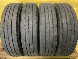 No1813R J1-1 ブリヂストン DURAVIS　R205　205/80R17.5 120/118L サマータイヤ　4本セット