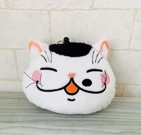 おじさまと猫 ふくまるぬいぐるみパスケースポーチ 非売品