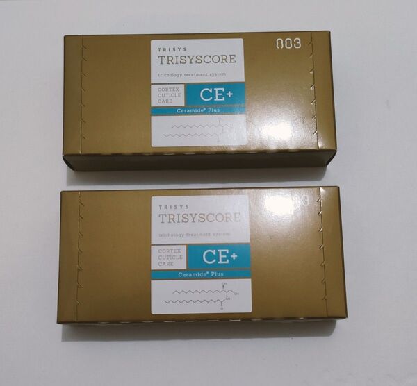 ☆ナンバースリー ☆トリシスコア CEプラス 12g×4包 ×2箱 ヘアトリートメント