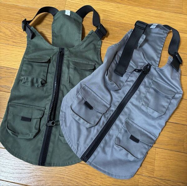 可愛いわんこ服2枚セット 4号くらい