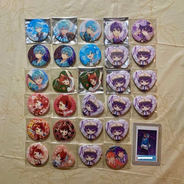 すとぷりグッズ 缶バッジ アクリルキーホルダー