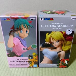 ドラゴンボール GLITTER & GLAMOURS ブルマ & ランチフィギュア