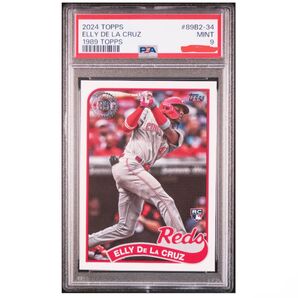 【PSA92024 TOPPS 1989 TOPPS BASEBALL #89B2-34 ELLY DE LA CRUZ