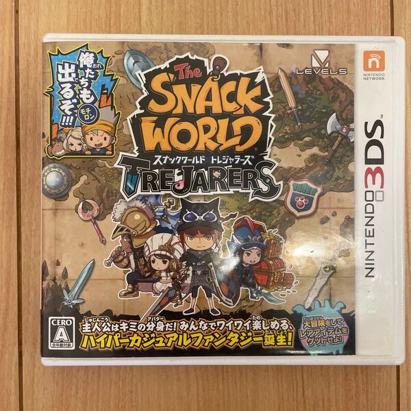 任天堂 3DS ソフト スナックワールド トレジャラーズ