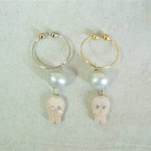 【送料無料】 天然石 K14GF イヤリング