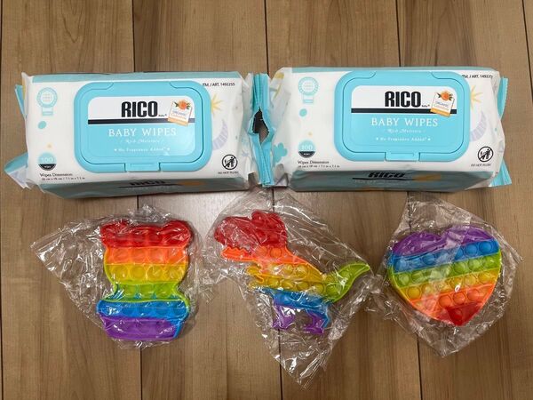 コストコ リコ おしりふき プッシュポップバブル まとめ売り おもちゃ 知育