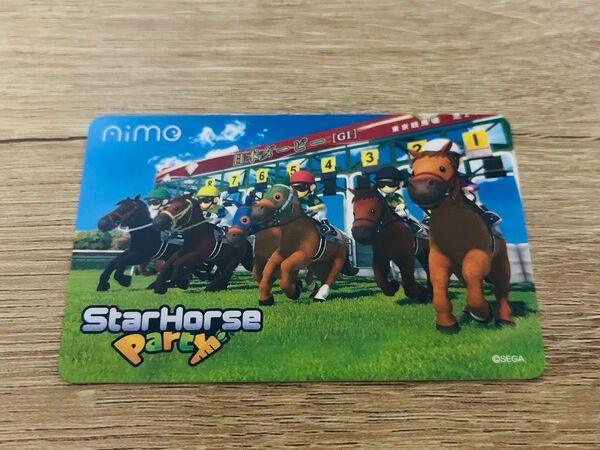 【新品未使用】Star Horseパーティー aimeカード 限定品 スタホ スターホース