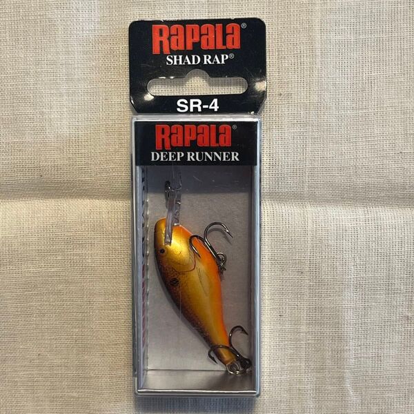 ラパラ シャッドラップ ディープランナー SR-4 CW クローダッド Rapala