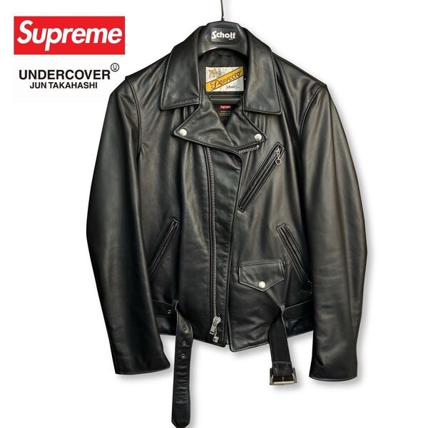 Supreme Undercover Schott Perfecto Riders Jacket S ショット ブラック