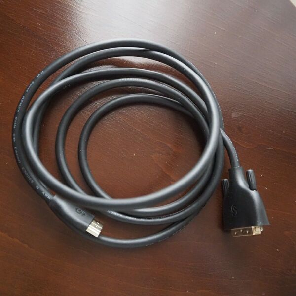SYNCWIRE DVI-D to HDMI Cable ケーブル2M ディスプレイケーブル 映像ケーブル
