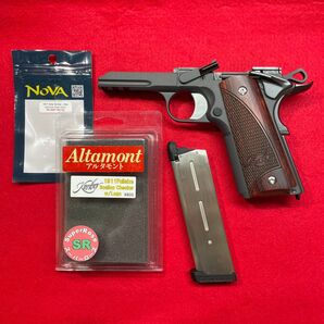 【パーツ】HurricanE M1911 Kimber SISフレーム+Altamont実銃グリップ