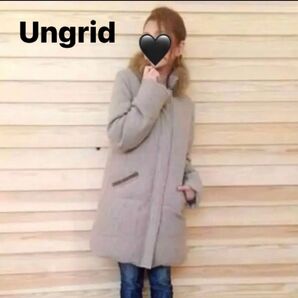 ダウン70%Ungridフォックス毛皮付きパールドデカボタンが超絶可愛い