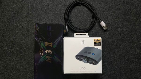 【最終価格】musehifi m3ii ifi uno UGREEN CtoAL字ケーブル2m
