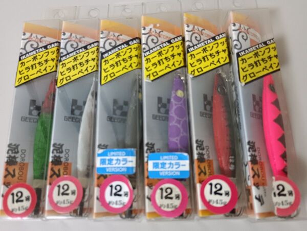 ジークラック 泥棒スッテ 12号 6本セット GEECRACK