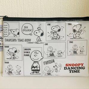 スヌーピー ポーチ 1点 平型ポーチ ペンケース ビニールポーチ チャーリーブラウン SNOOPY ピーナッツ 新品未使用