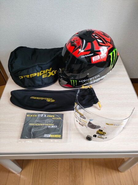 スコーピオン EVO-R1 AIR Lサイズ SCORPION フルフェイス ヘルメット レプリカ