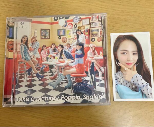 Take a picture / Poppin' Shakin'初回生産限定盤B(CD+ブックレット) トレカ付き