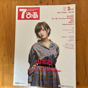 ぴあ 2019年3月号 山本彩表紙 セブンイレブン限定フリーペーパー 3冊 NMB48卒業後