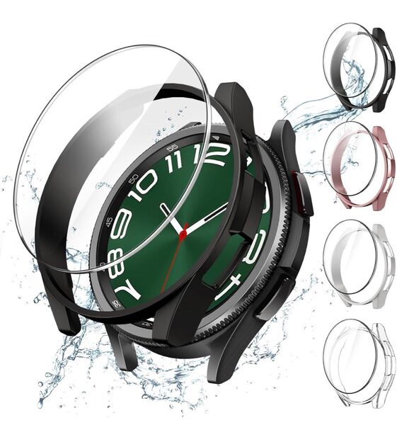 Galaxy Watch 6 Classic 47mm ケース フィルム 4点