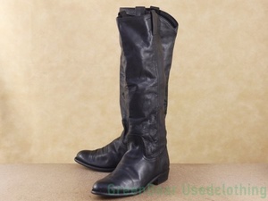 K007* lady's [ fly FRYE] long boots black black 23.5cm