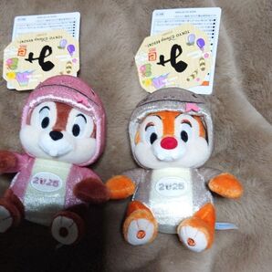 2025 チップ&デール 干支 ぬいぐるみバッジ(み)
